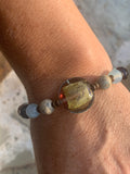 1980's Murano Glass Diffuser Bracelet